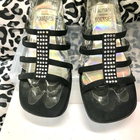 Strappy Rhinestone Heels - Picture 2 of 6